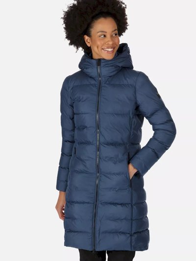 Regatta Womens/Ladies Pandia II Hooded Jacket - Dark Denim product