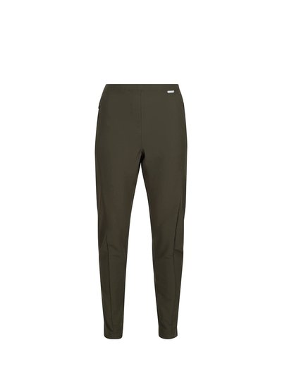 Regatta Womens/Ladies Pentre Kimberley Walsh Stretch Walking Trousers - Dark Khaki product