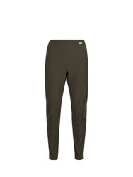 Womens/Ladies Pentre Kimberley Walsh Stretch Walking Trousers - Dark Khaki - Dark Khaki