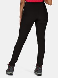 Womens/Ladies Pentre Stretch Trousers - Black