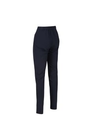 Womens/Ladies Pentre Stretch Trousers - Navy