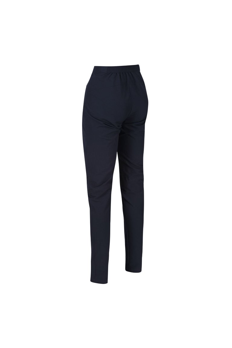 Womens/Ladies Pentre Stretch Trousers - Navy