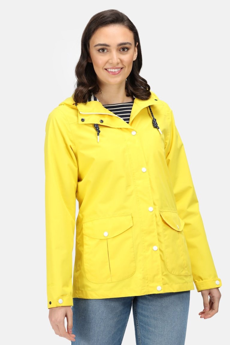 Womens/Ladies Phoebe Waterproof Jacket - Maize Yellow