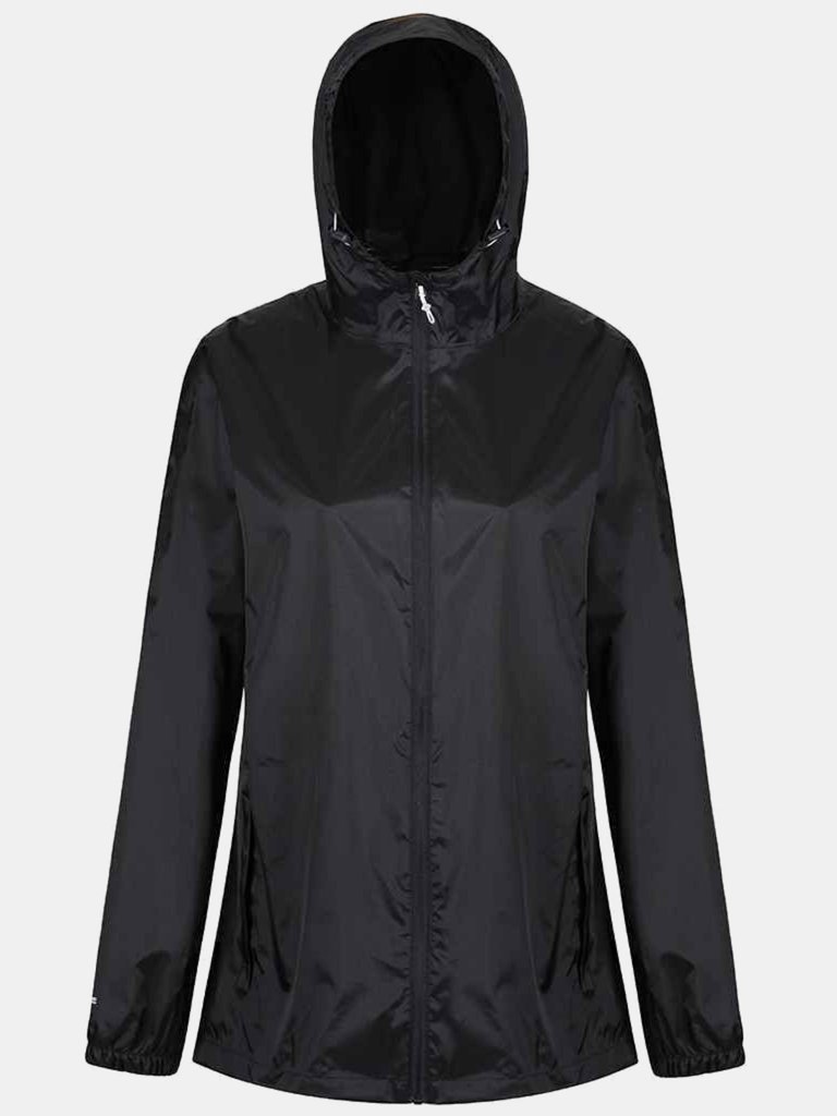 Womens/Ladies Pro Packaway Jacket - Black