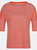 Womens/Ladies Pulser II 3/4 Sleeve T-Shirt - Neon peach - Neon peach
