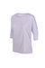 Womens/Ladies Pulser II 3/4 Sleeve T-Shirt - Pastel Lilac