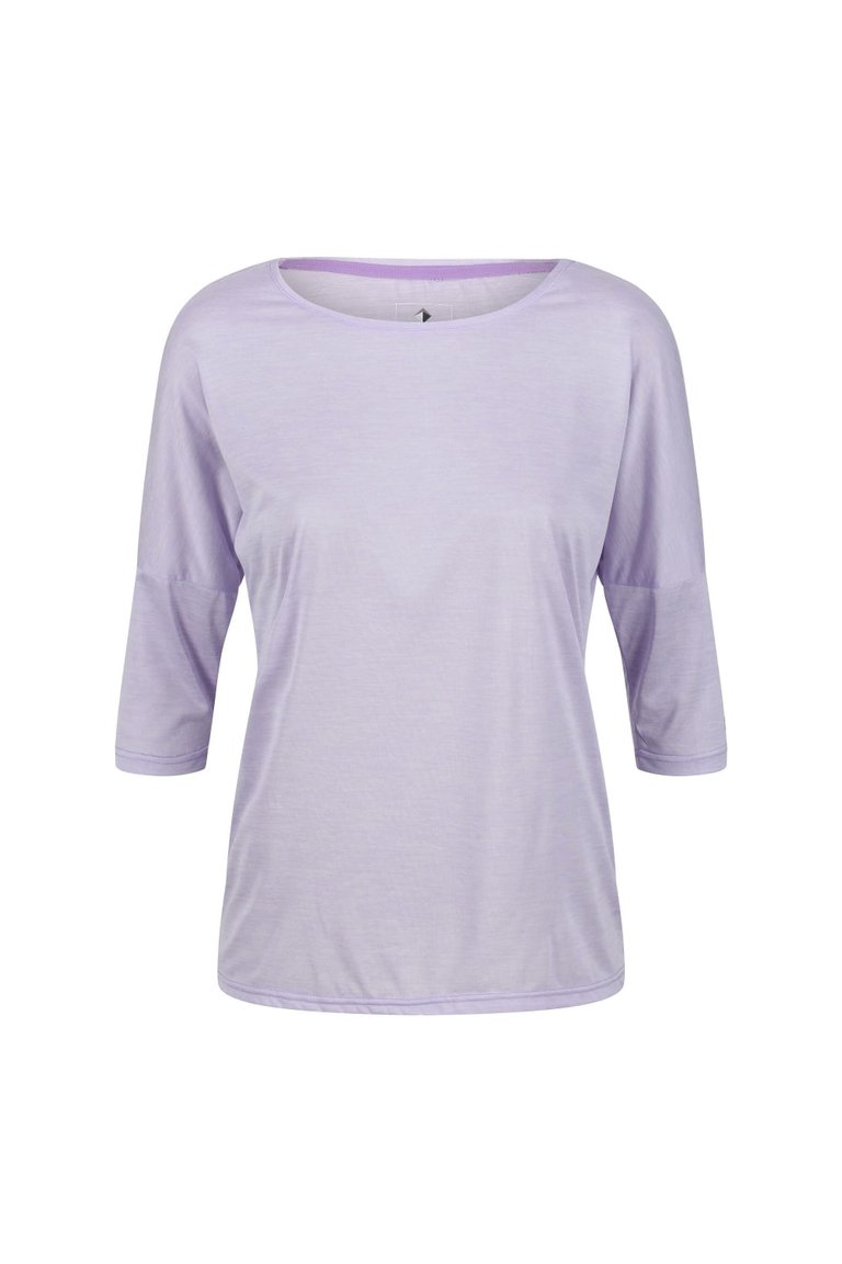 Womens/Ladies Pulser II 3/4 Sleeve T-Shirt - Pastel Lilac - Pastel Lilac