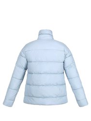 Womens/Ladies Raegan Puffer Jacket - Ice Grey