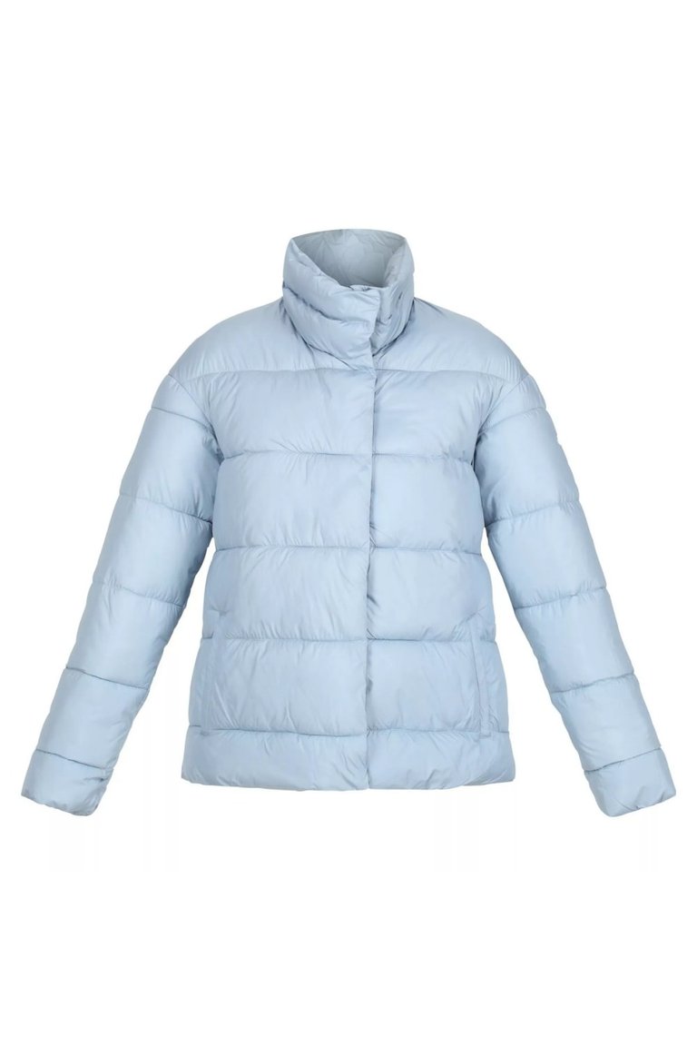 Womens/Ladies Raegan Puffer Jacket - Ice Grey - Ice Grey
