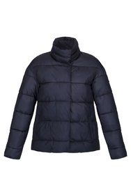 Womens/Ladies Raegan Puffer Jacket - Navy - Navy