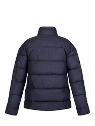 Womens/Ladies Raegan Puffer Jacket - Navy