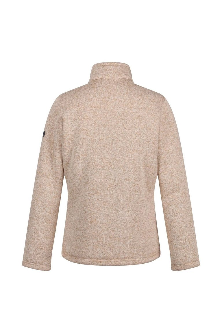 Womens/Ladies Razia II Full Zip Fleece Jacket - Light Vanilla/Moccasin