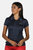 Womens/Ladies Remex II Polo Neck T-Shirt - Dark Denim - Dark Denim