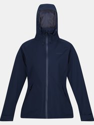 Womens/Ladies Rolton Waterproof Jacket - Navy