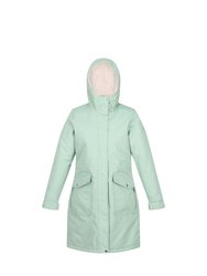 Womens/Ladies Romine Waterproof Parka Jacket - Basil Green - Basil Green