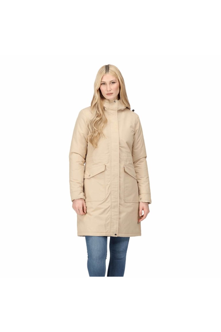 Womens/Ladies Romine Waterproof Parka Jacket - Moccasin - Moccasin