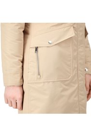 Womens/Ladies Romine Waterproof Parka Jacket - Moccasin