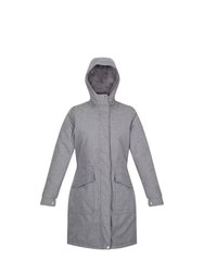 Womens/Ladies Romine Waterproof Parka Jacket - Storm Grey Marl - Storm Grey Marl