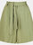 Womens/Ladies Sabela Paper Bag Shorts - Green Fields - Green Fields