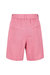 Womens/Ladies Sabela Paper Bag Shorts - Heather Rose