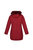 Womens/Ladies Sabinka Faux Fur Trim Parka Jacket - Cabernet