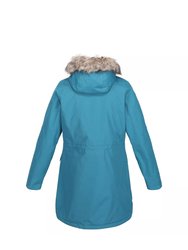 Womens/Ladies Sabinka Faux Fur Trim Parka Jacket - Dragonfly