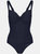 Womens/Ladies Sakari Swimming Costume - Navy - Navy