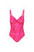 Womens/Ladies Sakari Swimming Costume - Pink Fusion - Pink Fusion