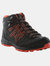 Womens/Ladies Samaris Mid II Hiking Boots - Black/Neon Peach - Black/Neon Peach