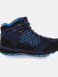 Womens/Ladies Samaris Mid II Hiking Boots - Dark Denim/Ethereal