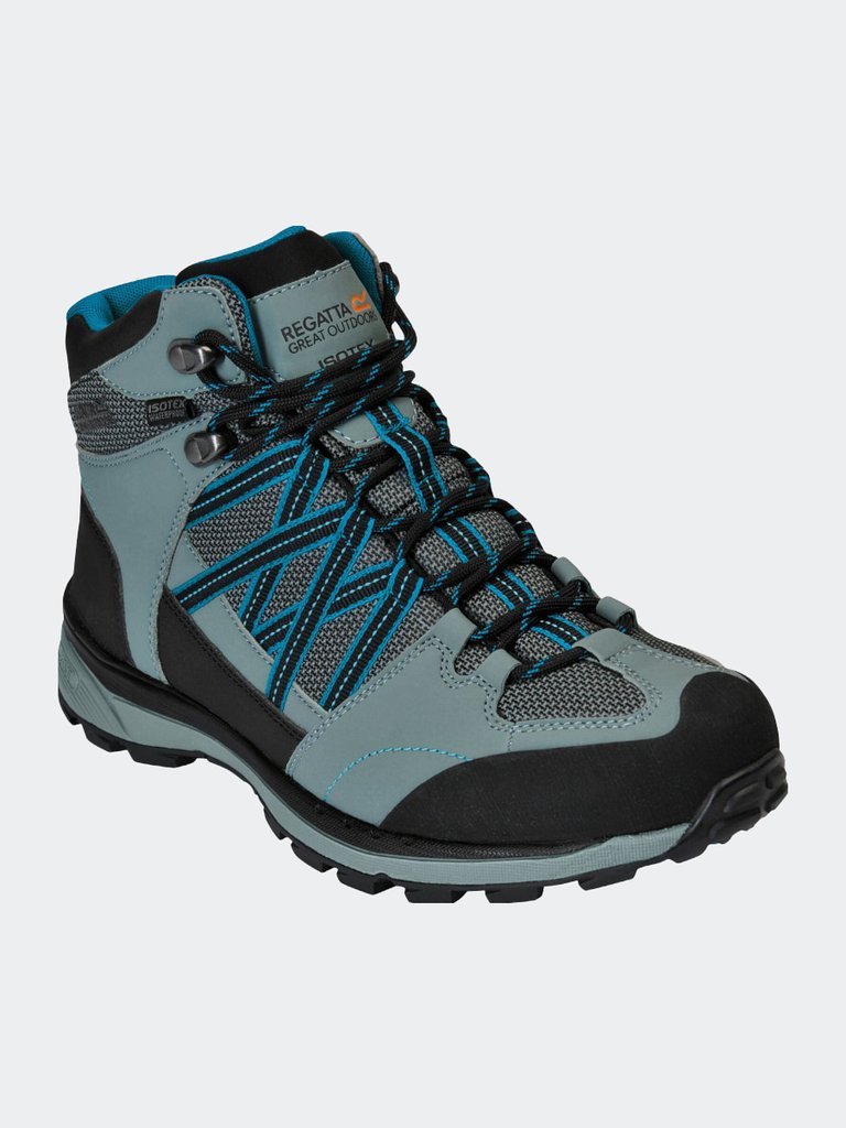 Womens/Ladies Samaris Mid II Hiking Boots - Stormy Sea - Stormy Sea