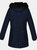 Womens/Ladies Samiyah Waterproof Insulated Parka Jacket - Navy