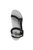 Womens/Ladies Santa Sol Sandals - Black/Mineral Grey