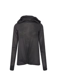 Womens/Ladies See Results Lightweight Hoodie - Charcoal Grey - Charcoal Grey