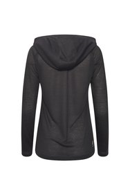 Womens/Ladies See Results Lightweight Hoodie - Charcoal Grey