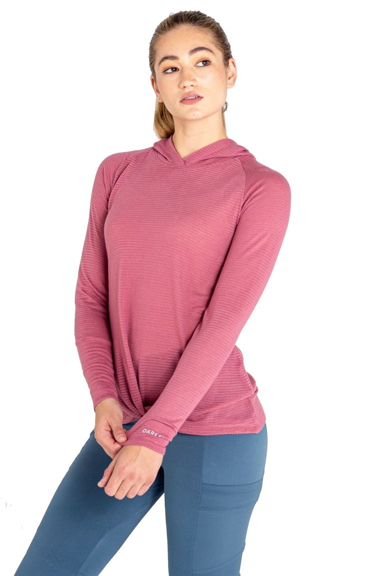 Womens/Ladies See Results Lightweight Hoodie - Mesa Rose - Mesa Rose