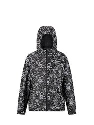 Womens/Ladies Serenton Ink Blot Waterproof Jacket - Monochrome