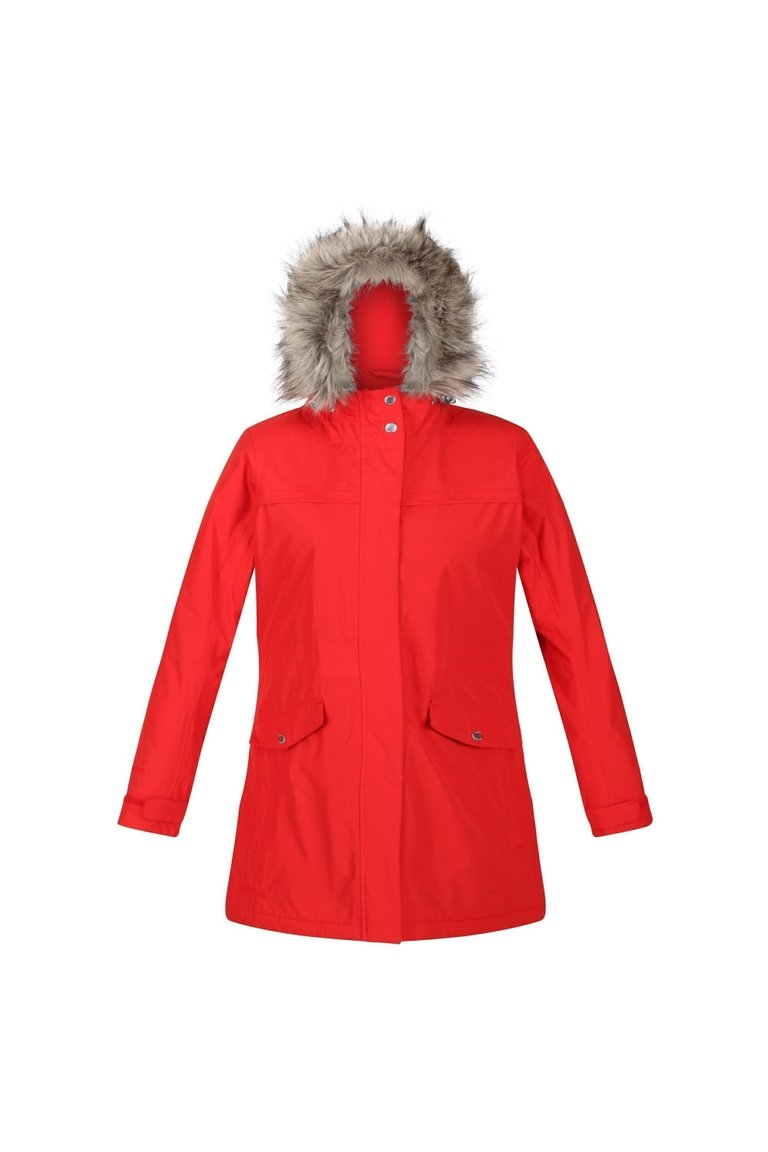 Womens/Ladies Serleena II Waterproof Insulated Jacket - Molten Red