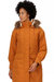 Womens/Ladies Shiloh Faux Fur Trim Parka - Copper Almond - Copper Almond