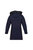 Womens/Ladies Shiloh Faux Fur Trim Parka Jackets - Navy