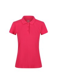 Womens/Ladies Sinton Polo Shirt - Rethink Pink - Rethink Pink