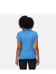 Womens/Ladies Sinton Polo Shirt - Sonic Blue