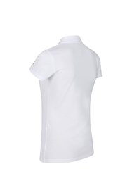 Womens/Ladies Sinton Polo Shirt - White