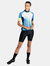 Womens/Ladies Stimulus AEP Full Zip Cycling Jersey - Niagara Blue - Niagara Blue