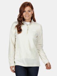 Womens/Ladies Sweetheart 1/4 Zip Fleece Top - Polar Bear - Polar Bear