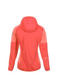 Womens/Ladies Tarvos IV Softshell Jacket - Neon Peach/Fusion Coral