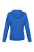 Womens/Ladies Textured Fleece Full Zip Hoodie - Lapis Blue/Sonic Blue