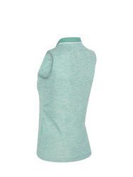 Womens/Ladies Tima II Sleeveless Polo Shirt - Turquoise