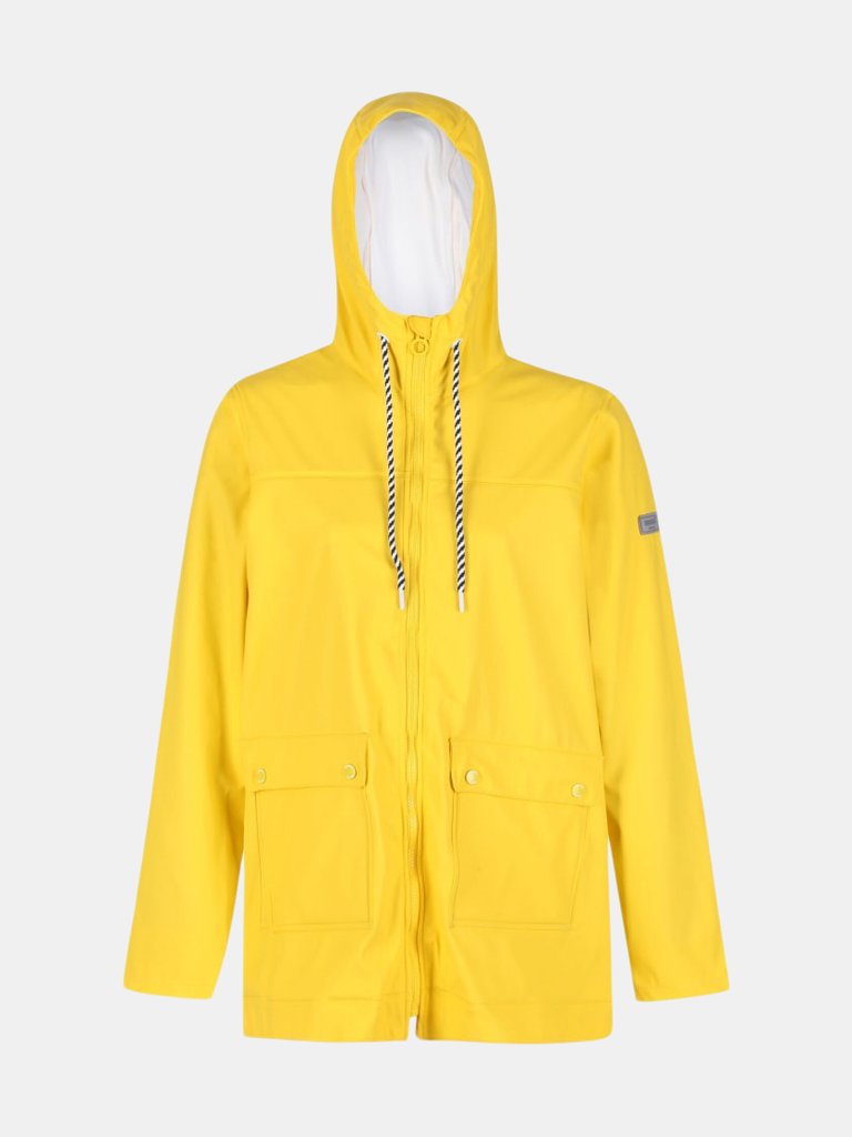 Womens/ladies Tinsley Waterproof Jacket - Maize Yellow - Maize Yellow