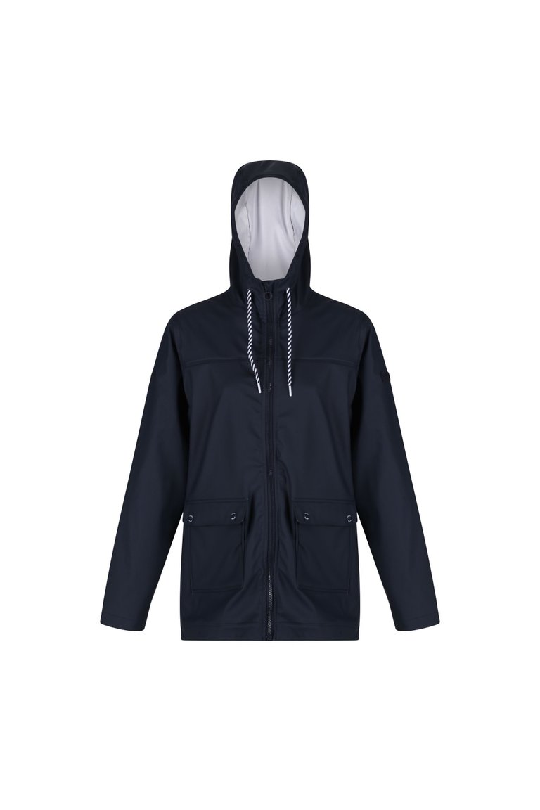 Womens/Ladies Tinsley Waterproof Jacket - Navy